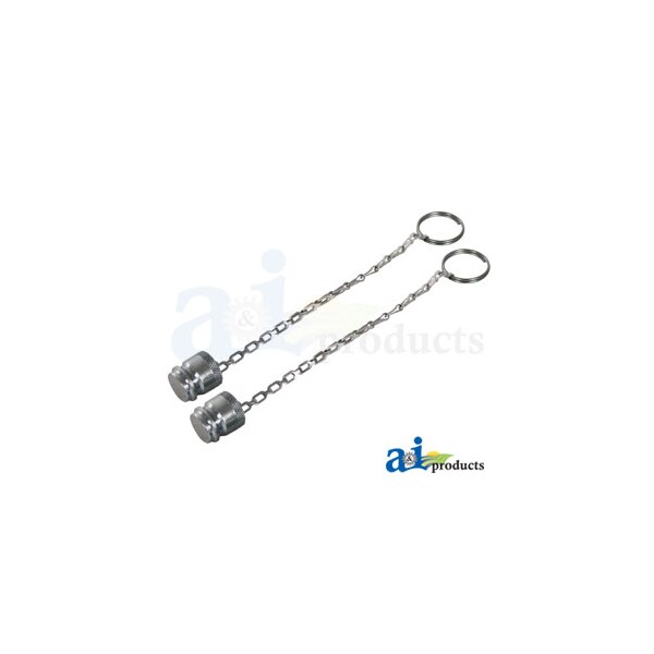 Metal Dust Plug, 1/2" (2 pkg) 3.75" x4" x2"